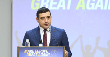 Nationalist Leads in Romanian Presidential Polls.