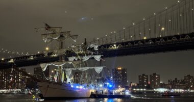 Navy Ship Collision At Brooklyn Bridge Kills Two People & Leaves Several Others Injured
