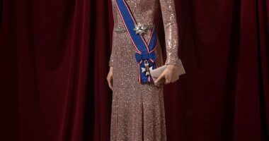 A new wax figure of the Princess of Wales has been unveiled at Madame Tussauds in London