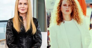Nicole Kidman regrets straightening her naturally curly hair
