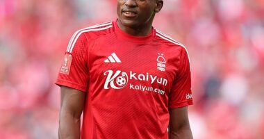 Nottingham Forest boss Nuno Espirito Santo says the outlook is 'positive' for Taiwo Awoniyi with striker recovering after surgery on serious abdominal injury 'went well'