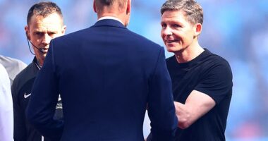 Oliver Glasner revealed Prince William congratulated him after Crystal Palace's FA Cup win