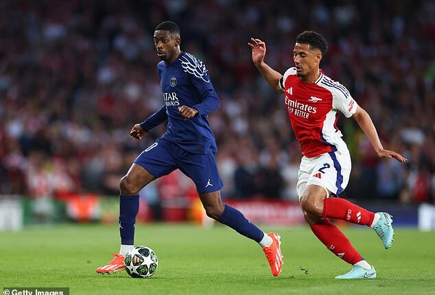 Ousmane Dembele has not been sent for a scan on his injured hamstring