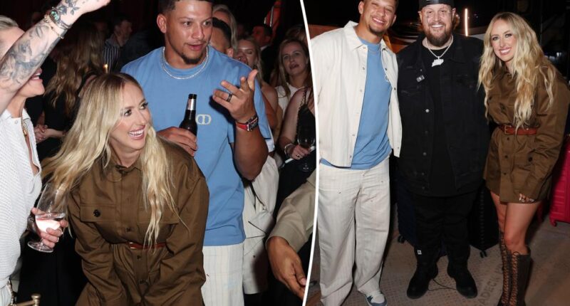 Patrick Mahomes and Brittany have date night at Carbone Beach for F1 Miami Grand Prix