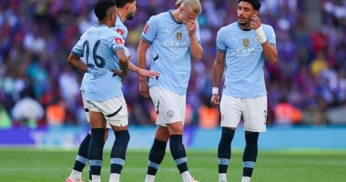 After losing the FA Cup final, Man City head into the final week of the season sixth in the table