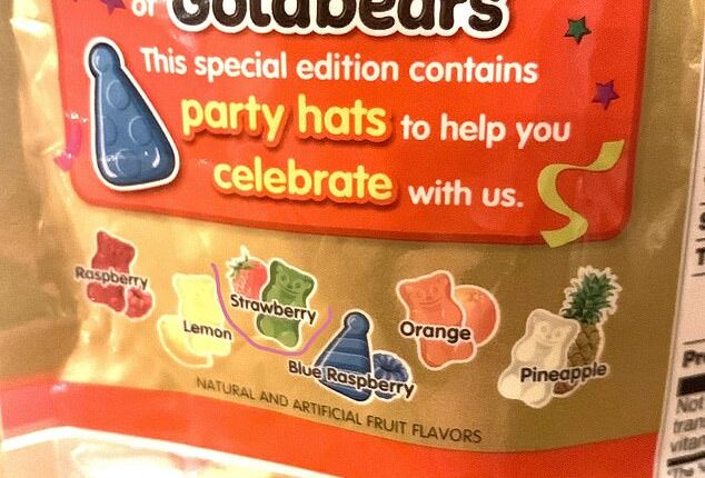 Candy lovers noticed Haribo's green gummy bear is actually strawberry flavoured, not apple and lime like many thought