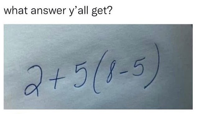 An equation has gone viral, with some people struggling to solve the maths problem, but can you solve it?
