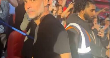Pep Guardiola was called a 'bald rat' by a supporter as he walked up the steps at Wembley following Man City's FA Cup final defeat
