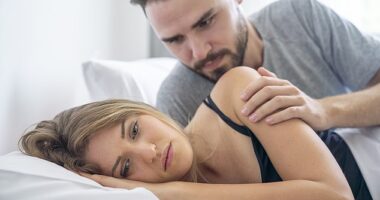 Around of half of middle-aged men are said to experience erectile dysfunction - though the condition is often not long-lived (stock image)