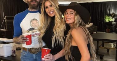 Post Malone has been caught in an embarrassing FaceTune fail with Real Housewives of Atlanta star Kim Zolciak after his facial tattoos were edited off his face