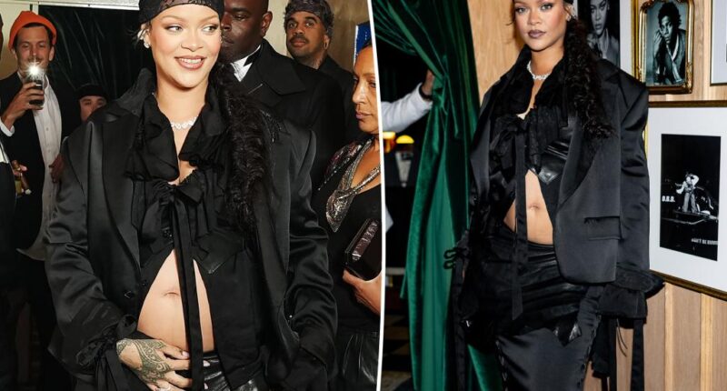 Pregnant Rihanna brings back epic maternity style, bares bump: Met Gala 2025 afterparty