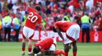 Nottingham Forest striker Taiwo Awoniyi is in an induced coma after undergoing urgent abdominal surgery