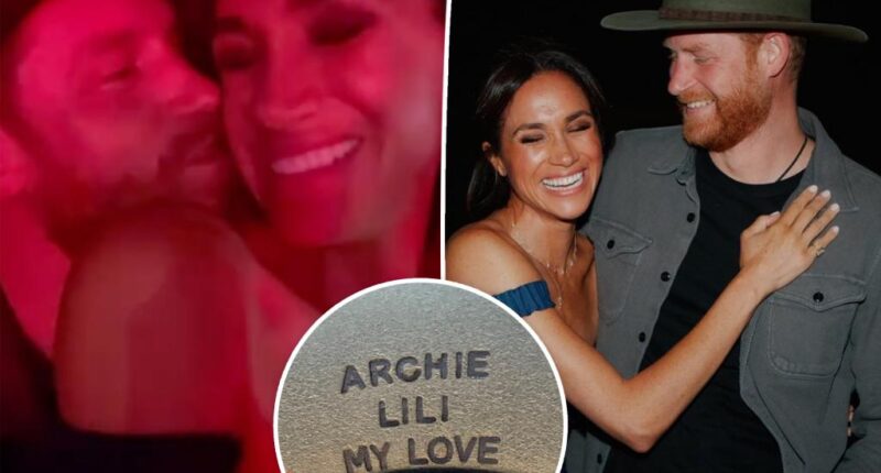 Prince Harry kisses Meghan Markle, pays tribute to their kids at Beyoncé's 'Cowboy Carter' show