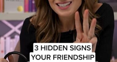 Clinical psychologist Dr Julie Smith (pictured) revealed hidden signs a friendship is toxic in a video shared on TikTok