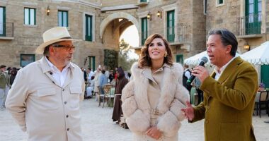 Marina del Pilar (center), the glamorous governor of the Mexico state of Baja California, is reportedly being investigated by the United States for money laundering, according to a report from Mexican journalist Luis Chaparro