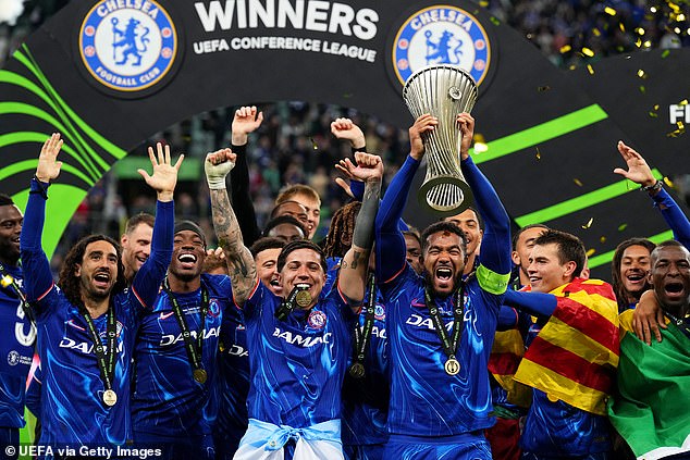 Chelsea won the UEFA Conference League after beating Real Betis 4-1 on Wednesday