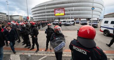 UEFA confirmed on Friday that the game will go ahead in Bilbao because it would not be logistically possible to switch to a bigger venue