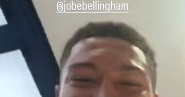 Jude Bellingham was among the first to congratulate his younger brother Jobe on Saturday