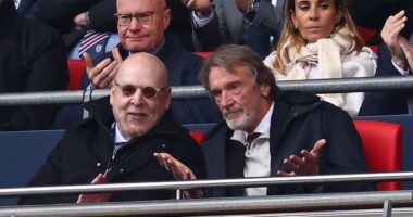 Sir Jim Ratcliffe's methods have apparently irked the Glazers (pictured with Avram Glazer)