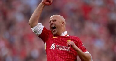 Arne Slot says Jurgen Klopp told him he has gone down in history after winning the league