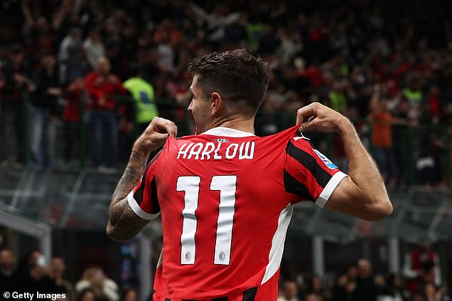 Christian Pulisic wore the name 'Harlow' on the back of his shirt as AC Milan beat Bologna