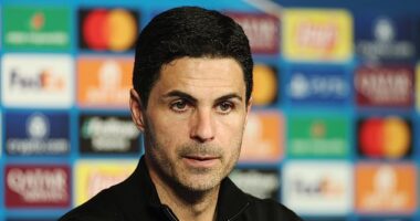 Mikel Arteta said Arsenal had been the best side in the competition after their defeat by PSG
