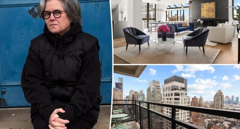 Rosie O'Donnell sells NYC penthouse for nearly half its price after fleeing the US