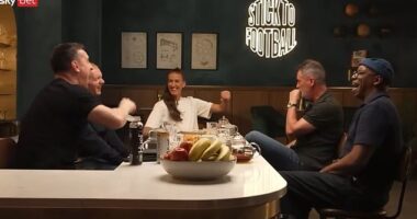 Roy Keane left Ian Wright in stitches after he aimed a light-hearted dig at Eni Aluko this week
