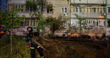 Russia launches huge drone-and-missile attack on Ukraine after prisoner swap