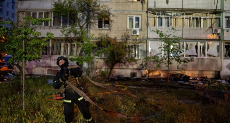 Russia launches huge drone-and-missile attack on Ukraine after prisoner swap