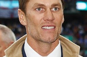 Tom Brady (pictured) and Ryan Reynolds are in a race to conquer British football with their respective teams
