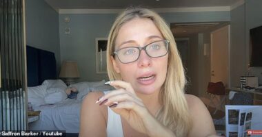 Saffron Barker, 24, has issued a stark warning to her fans travelling along Route 66 after her terrifying robbery ordeal on the US road trip
