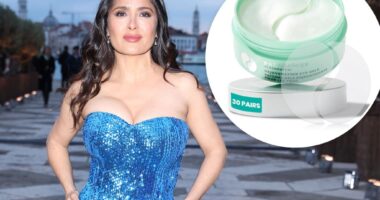 Salma Hayek's skincare routine includes these 'fantastic' eye patches