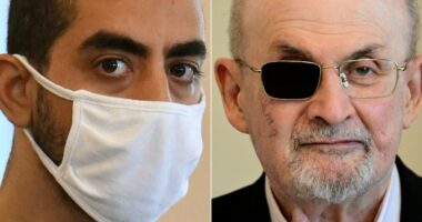Salman Rushdie attacker sentenced to 25 years for frenzied stabbing at lecture that left author blind in one eye