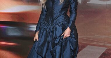Sarah Jessica Parker, 60, baffled fans as she appeared to channel her character from Hocus Pocus while attending a photo call for season 3 of And Just Like That... in NY on Wednesday