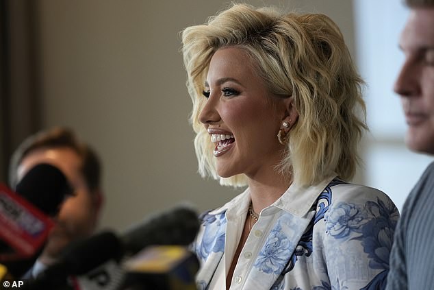 Savannah Chrisley has slammed rumors that she slept her way to get a presidential pardon