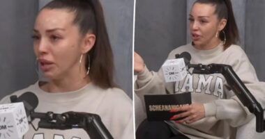 Scheana Shay cries as she reveals months-long battle with depression