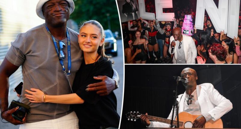 Seal serenades daughter Leni during her 21st birthday party in Miami nightclub