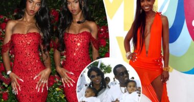 Sean ‘Diddy’ Combs’ twin daughters, Jessie and D’Lila, channel mom Kim Porter at prom