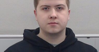 A serial sex predator manipulated, coerced and blackmailed more than a dozen young girls across the UK into sending him explicit images of themselves. Max Hollingsbee (pictured), 21, used his computer to target at least 13 children and one young woman with his victims living in Surrey, Sunderland, Doncaster and Scotland