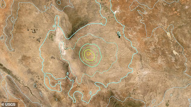 A series of earthquakes rocked West Texas on Saturday, with tremors felt more than 100 miles away