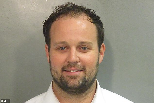 In a letter written Tuesday to a judge overseeing his case, Josh Duggar requested a new lawyer; seen in an undated photo from the Washington County, Arkansas, Detention Center