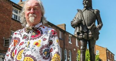 Paul Workman, 74, better known as 'Mr Shakespeare', has been a regular sight in Stratford-upon-Avon over the last eight years