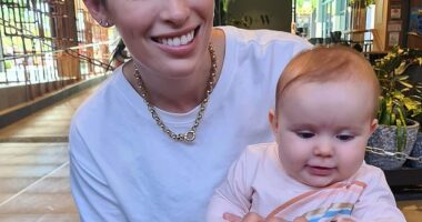 Lauren Ingrid Flanigan, 32, was arrested on Tuesday and charged her with murdering her three-year-old daughter Sophia (both are pictured)