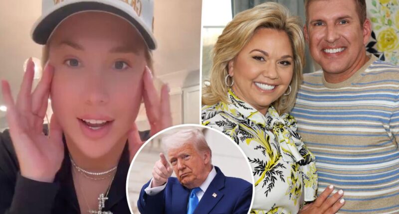 'Speechless' Savannah Chrisley reveals next steps for Todd and Julie after Trump's pardons