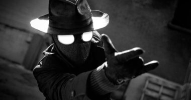 Nicolas Cage as Spider-Man in Spider-Noir