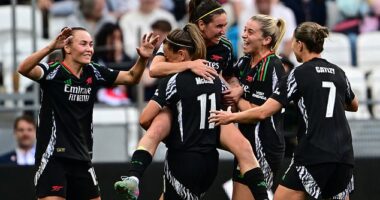 Arsenal face Barcelona in the women's Champions League final in Lisbon on Saturday