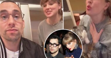 Taylor Swift and pal Jack Antonoff adorably mark masters purchase with fitting celebration