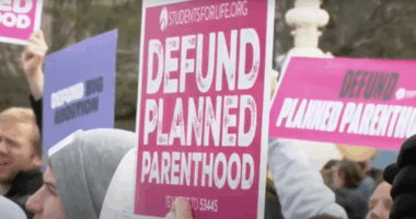 defund planned parenthood sign