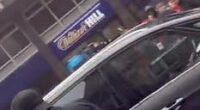 The public could be seen confronting the driver